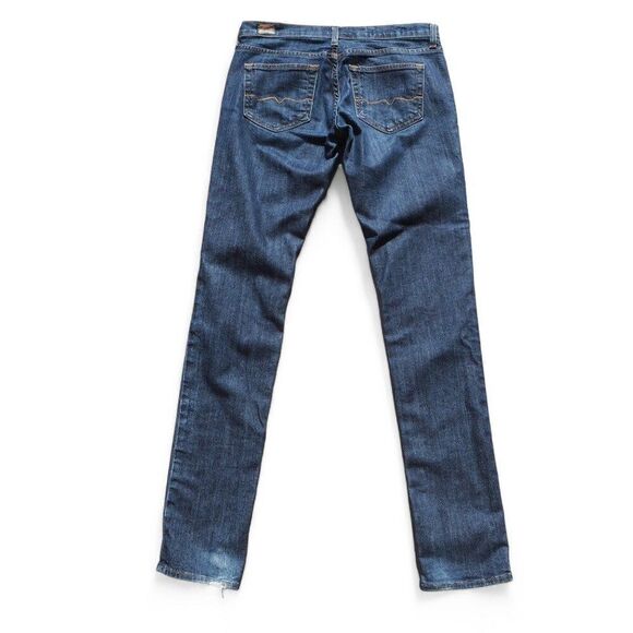 Red Engine 125-12 Dark Wash Skinny Jeans Made in USA Women's 30 - Picture 2 of 14